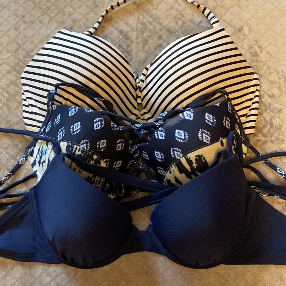 Aerie, Abercrombie, and hollister bikini tops